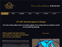 Tablet Screenshot of ef-art.net